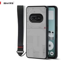Nothing Phone 3A Camo Case with Full Protection & Lanyard 3A matinė juoda spalva
