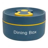 Stainless Steel Thermal Lunch Box 350ml/650ml Insulated Food Container Dining Box  Dining Out 350ML mėlyna