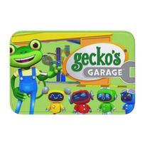 Geckos Garage Vaikams Durų Kilimėlis Virtuvės Įėjimas Namų Grindų Kilimėlis Neslystantis Kilimas Kilimas Svetainei Kojų Kilimėliai 40x60 cm yellow