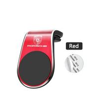 Magnetinis automobilinis telefono laikiklis, tvirtinamas prie oro kondicionieriaus grotelių, magnetinis GPS laikiklis, skirtas Porsche 911 Cayenne Cayman Panamera Macan Taycan Boxster