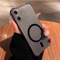 DIY Magnetic Ring Jelly Case for iPhone XS Max X/XS Anti-Drop 4-Corner Airbag Protection iPhone X/XS juoda