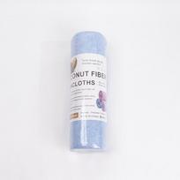 Multi-Purpose Coconut Shell Degreasing Dishcloth - Absorbent, Oil-Absorbing Kitchen Cleaning Towel white