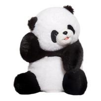 Realistiškas panda pliušinis žaislas Minkštas pliušinis gyvūnas Mielas lokio pliušinis žaislas Imitacinis purus panda lėlė Kawaii dovana mergaitėms E