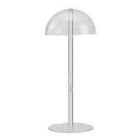 Akrilinis kepurių stovas Kepurių laikymo lentyna Akrilinė kepurių vitrina Kepurių stovas namams ir parduotuvei 40cm gryna