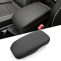 Car Center Console Armrest Box Cover Armrest Pad For Tiguan Taos 2022 juoda