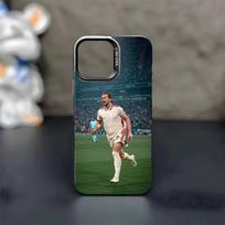 H-Harry Football  Kane 9  Phone Case For iPhone 17 16 15 14 13 12 11 Pro Max Plus Silver candy Matte Cover iPhone14Plus black