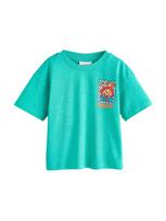 Next Marškinėliai 'Paddington Bear' turkio spalva / mokos spalva / šviesiai oranžinė / raudona