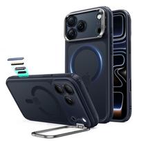 Dėklas su kameros apsauga "ESR Classic Hybrid Kickstand Magsafe" telefonui Apple iPhone 17 PRO / 18 PRO FROSTED BLUE