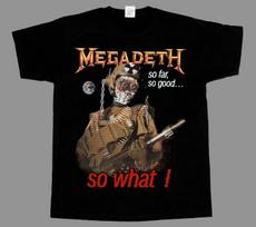 MEGADETH KILLING IS MY BUSINESS SO FAR,SO GOOD,SO WHAT T-SHIRT 3XL 4XL Men Women Men's T-Shirt Black Crew Neck Tee 5XL įvairiaspalvis