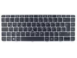 Tradebit Apšviesta klaviatūra, skirta HP EliteBook 840 G3/G4, 745 G3/G4, 848 G3/G4 - Vokiška DE QWERTZ Pakeitimas