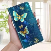Butterfly Case for Motorola Moto G86 Power G86 Etui Leather Painted Case for Motorola Moto G86 G 86 Capa Stand Book Cover Fundas Motorola Moto G86 gray