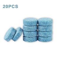 2-50PCS Car Windscreen Glass Cleaning Tablets Solid Wiper Washer Concentrated Effervescent Auto Maintenance Detergent blue