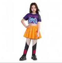 Halloween Rumi Zoey Mira Cosplay Huntrx Costume For Women Girls Clothes kids Idol Roleplay Halloween 130 blue