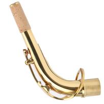 Saxophone Neck Brass for Alto Sax Bend Tube Musical Instrument Accessories 2.45cm beige