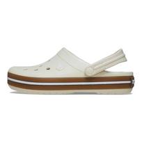 Crocs Crocband Fashion Comfort Outdoor Breathable Clogs Unisex Beige 212756-2MD 38-39 white