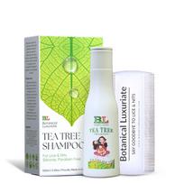 Botanical Luxuriate Arbatmedžio 100% Natūralus Šampūnas Nuo Utėlių ir Lervučių 100ml Su Arbatmedžio ir Neem Ekstraktais yellow