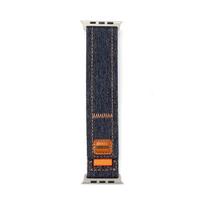 Nylon Canvas Strap for Apple Watch Ultra 3 2 49mm Series 11 10 42mm 46mm Band Bracelet IWatch 6 5 9 8 7 6 5 4 SE 44mm 45mm 41mm S11-10 42mm 40 41mm black