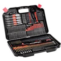 VEVOR Drill Bit Set, 246 Pieces Drill and Driver Bit Set, Screwdriver Bit Set Suitable for Wood Metal Cement Drilling and Screw Driving 41 x 29 x 6 cm