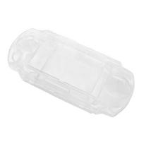 Transparent Cover for PSP 1000 Clear Game Console Full Housing Case Shockproof Scratch Resistant Hard Protective Cover with Movie Bracket white