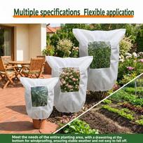 with Clear Window Plant Winter Protection Cover Tree Freeze Protection Jacket  Winter 80x120cm balta