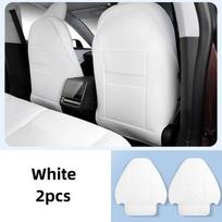 Seat Anti Kick Pad for Tesla Model 3 Highland Model Y Juniper Ultra Fiber Leather Rear Backrest Protective Pad Car Accessories