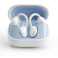 Xiaomi AirClip AC235 AI vertėjas ausies klipas ausinės HiFi stereo Bluetooth 6.0 ausinės TWS belaidės sportinės ausinės su programėle balta