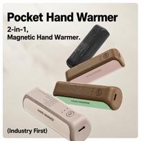 Rechargeable Hand Warmer 3000mAh Magnetic Portable Hand Warmer 3 Heat Settings Fast Heating juoda