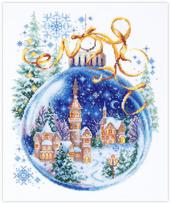 Siuvinėjimo rinkinys Magic Needle "Christmas Bauble" 70-37