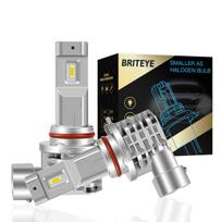 Briteye 9005 HB3 LED lemputė tolimųjų šviesų žibintui, integruota, 6500K, balta, su įmontuotais Cree lustais, be ventiliatoriaus, HB3/9005 (2 pieces) balta