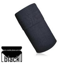 Unisex Bėgimo Apyrankė Telefonams - Sporto ir Lauko Sporto Riešinė Running Phone Wrist Bag - L - 1 piece black