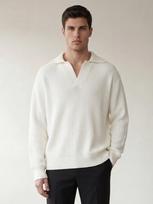 ARMIE Megztinis 'The Dylan Oversize Knit' kremo / balta