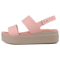 Crocs Brooklyn Platforminis šlepetės Moteriškos basutės Šviesiai raudonos 206453-6RT 34-35 beige