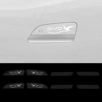 Car Door Bowl Sticker For BYD Seagull Clear Door Bowl Handle Protection Sticker Paint Surface Film Anti-scratch Car Accessories gray
