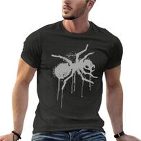 The Prodigy Ant Logo Keith Flint Electro Rock Band Oversized TShirt Personalized UnisexS Clothing Cotton Streetwear Plus Siz XL black