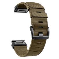 22/26 mm nailoninis dirželis, skirtas Garmin Fenix 8 47/51 mm E 7 7X Pro 6 6X QuickFit dirželiai, skirti Tactix 8 Approach S70 Marq Gen2 laikrodžio dirželiui QuickFit 26mm black