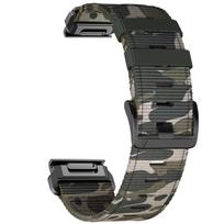 22/26 mm nailoninis dirželis, skirtas Garmin Fenix 8 47/51 mm E 7 7X Pro 6 6X QuickFit dirželiai, skirti Tactix 8 Approach S70 Marq Gen2 laikrodžio dirželiui QuickFit 26mm gray