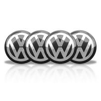 4 vnt. 60 mm automobilio ratlankio centrinis dangtelis ratlankio apdaila VW Volkswagen Passat Tiguan Golf Sharan emblemė ad7 Lipdukai Priedai