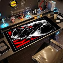 Michael Jackson Dance Pose Large Mouse Pad Keyboard Mat HD Print Desk Pad Non-Slip Rubber Bottom Suitable for Office Gaming PC Laptop 30cmx80cm