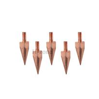Automotive Sheet Metal Dent Quick Puller Spot Welding Pulling Unit Car Body Fine Repair Tool Small Leveling Bar Lifter 5Pcs  tip brown