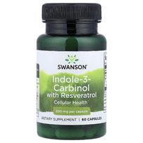 Swanson Indole Capsules Indole-3 Carbinol Resveratrol Capsules 60 Tablets 1 pcs 60