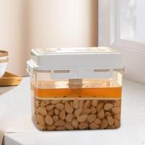 Fermentacijos laikymo sprendimas šviežio maisto konservavimui 4L Pickle Jar beige