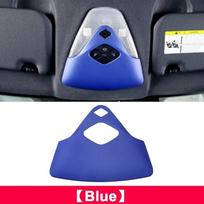 Anglies pluošto automobilio priekinio skaitymo lemputės apdailos dangtelis Toyota C-HR CHR 2016 2017 2018 Automobilio priedai Automobilio interjero dekoras mėlyna