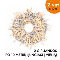 Led girlianda 20 m PROLED balta
