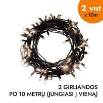 Led girlianda 20 m PROLED juoda