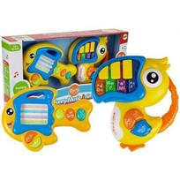 Vaikiškas pianinas ir gitara Lean Toys Funny Music Animals
