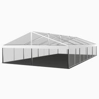 Palapinė vestuvėms modulinis skaidrus paviljonas (200 m2)