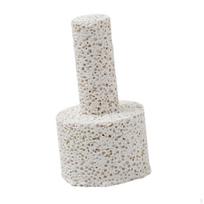 Keramikos krosnies kamštis Krosnių reikmenys Profesionalus Lengvas montavimas Pakeisti Aukštos kokybės akmuo 6.5x4x1.5 cm white