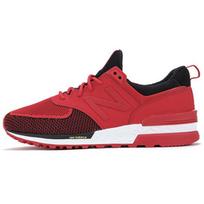 New Balance 574 Retro Breathable Fabric Low-Top Sneakers Unisex Sneakers Red MS574CNY 37 red