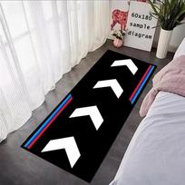 Motociklo Kilimas Garažo Kilimėlis Lenktynių Šaunus Moto Vitrina Motociklo Vitrinos Kilimėlis Neslystantis Namų Dekoras Ilgas Juostelės Pritaikomas Kilimas 60x90cm