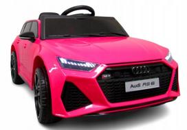 Vaikiškas Audi automobilis su nuotolinio valdymo pulteliu